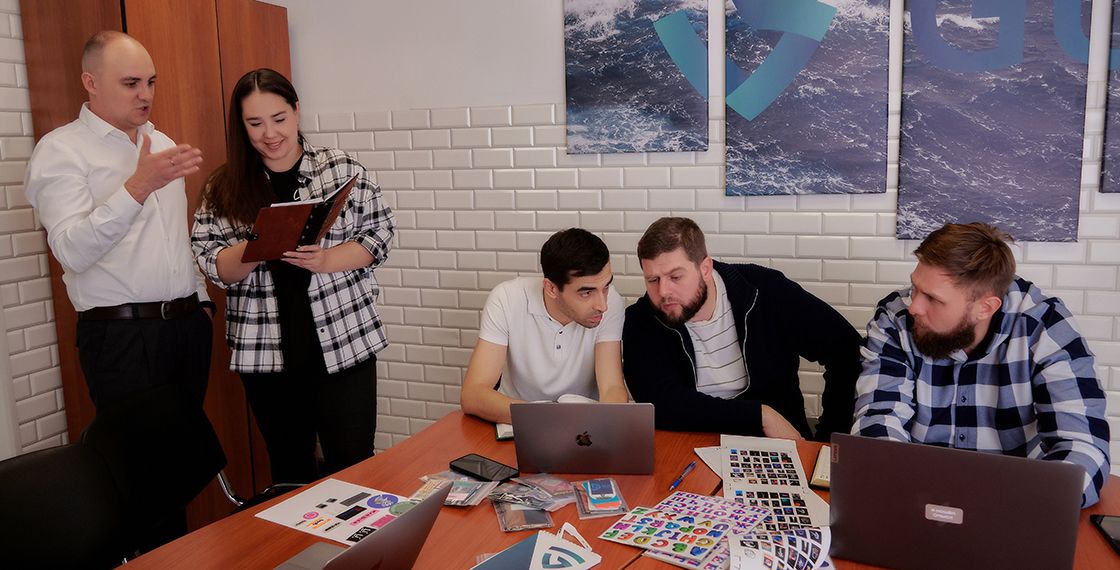 Производство типографии GUST